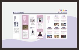 舞蹈艺术中心文化墙设计