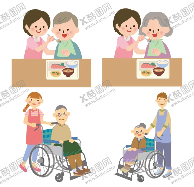 编号：59556706261334156289【酷图网】源文件下载-护理老人