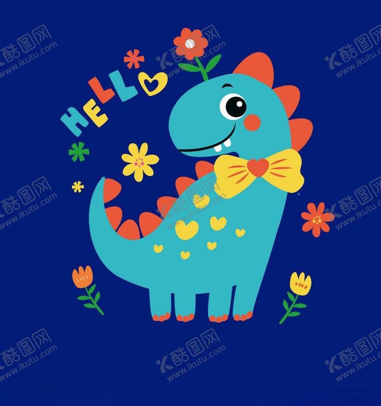 编号：72009501240703506828【酷图网】源文件下载-恐龙小恐龙