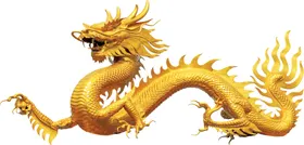 金龙浮雕色素材图腾