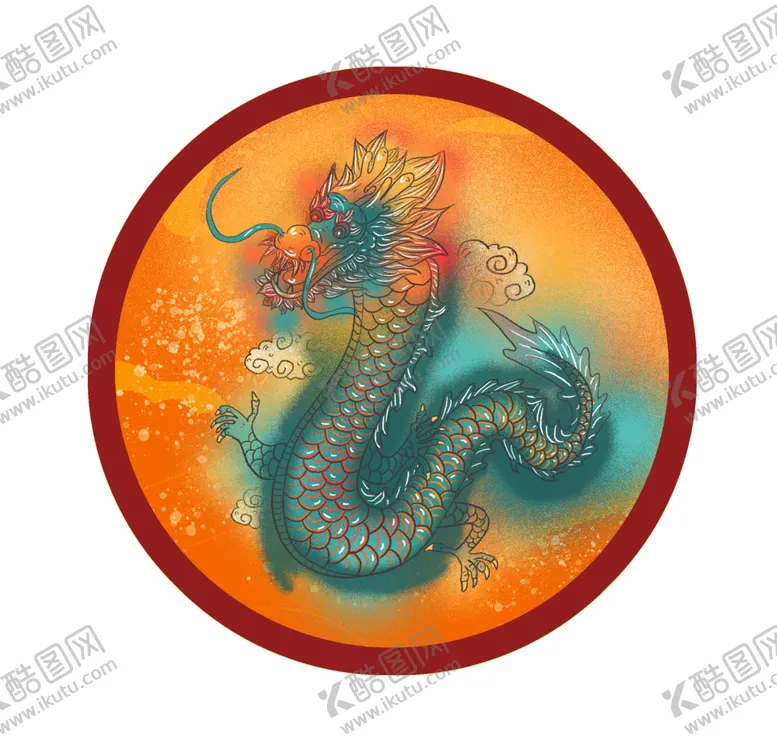 编号：53636702170144138212【酷图网】源文件下载-龙凤纹