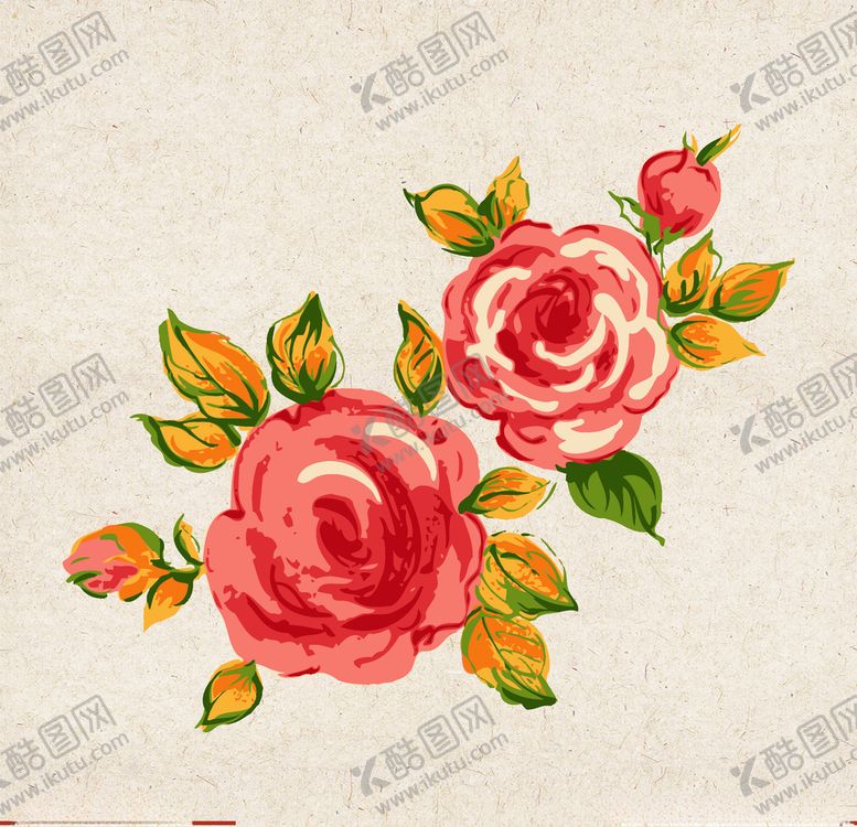 编号：32056906271556578120【酷图网】源文件下载-矢量动物矢量植物插画手绘
