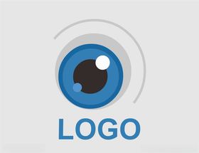 矢量眼睛摄影LOGO