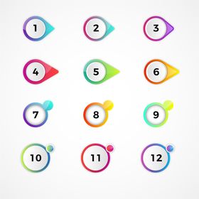 项目编号数字序数字标题流程