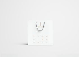 纸袋购物袋手提袋效果图样机