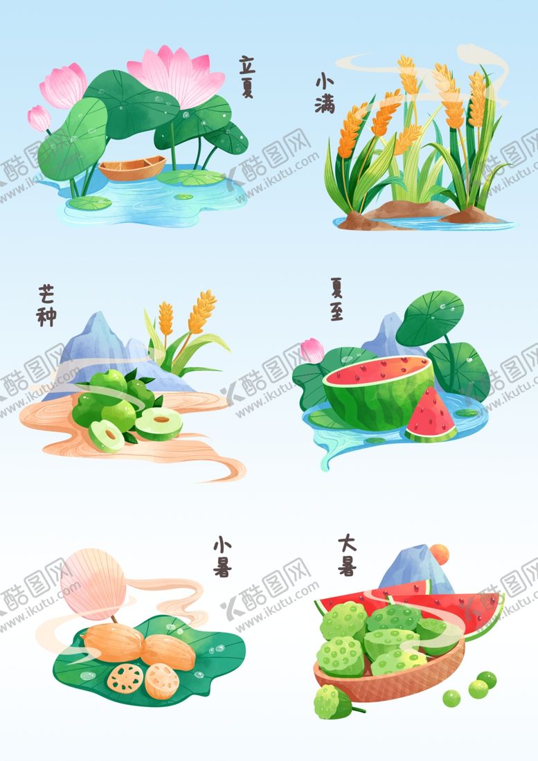 编号：78881302120506008565【酷图网】源文件下载-二十四节气