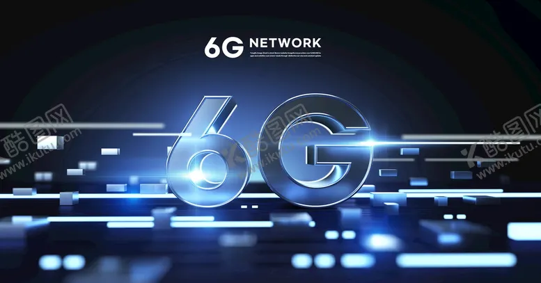 编号：64059510222128574513【酷图网】源文件下载-6G网络科技海报