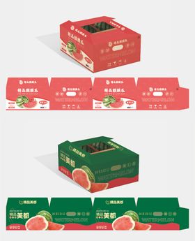 高端西瓜包装设计