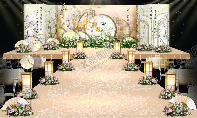 编号：24702412102316412006【酷图网】源文件下载-中式婚礼