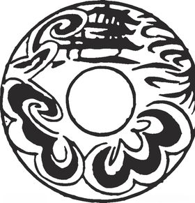 镂空花图案设计雕古典边