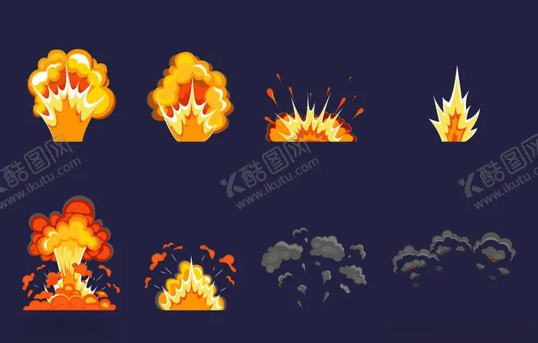 编号：26967906271429281838【酷图网】源文件下载-爆炸素材