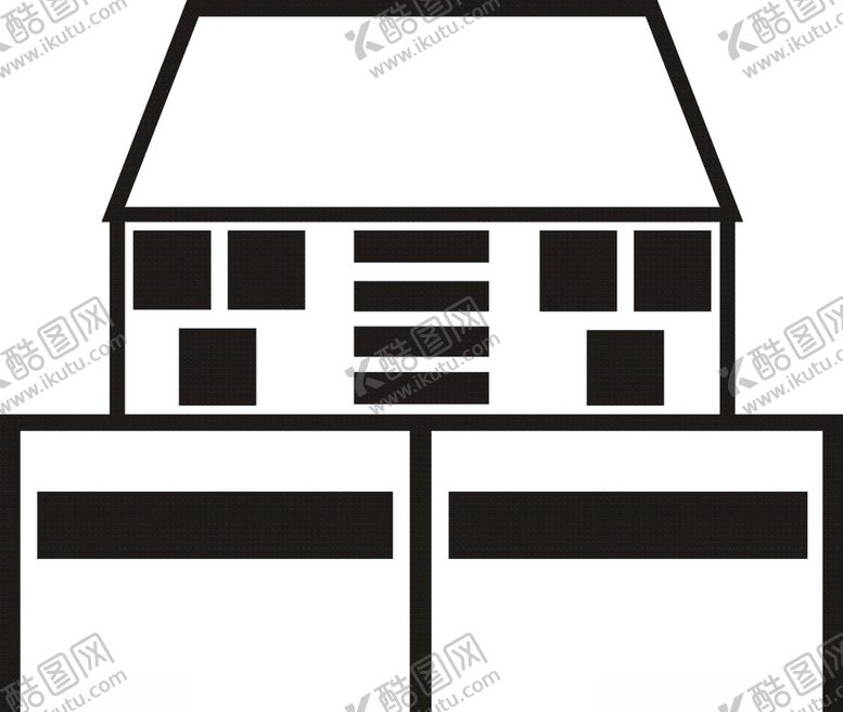 编号：49396906251442217902【酷图网】源文件下载-建筑房屋剪影-17