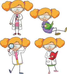 卡通化学学生