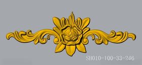 建筑装饰浮雕花SH010DWG