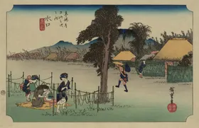 日本街景风景浮世绘