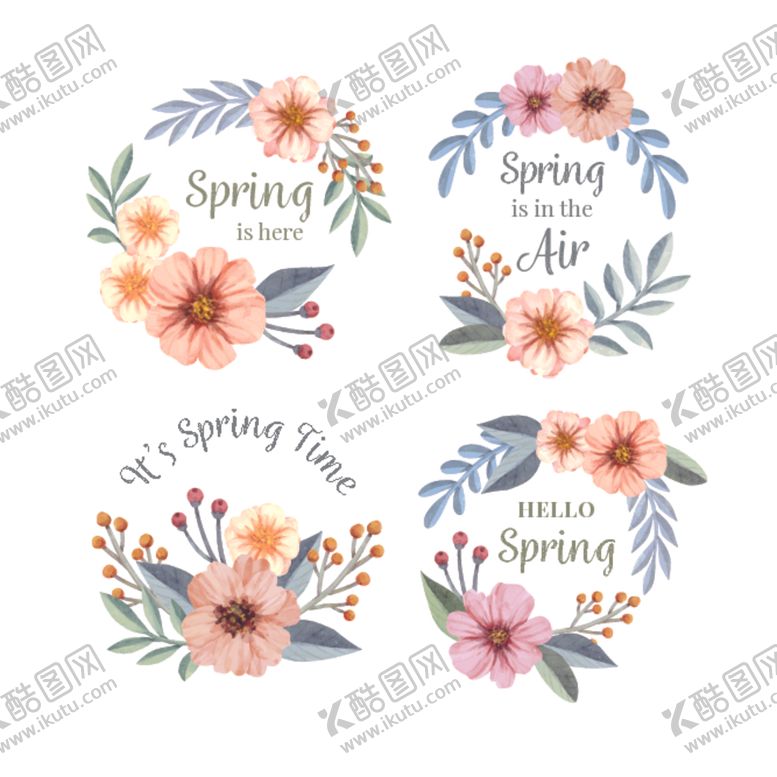 编号：81625710010046025189【酷图网】源文件下载-春天花朵