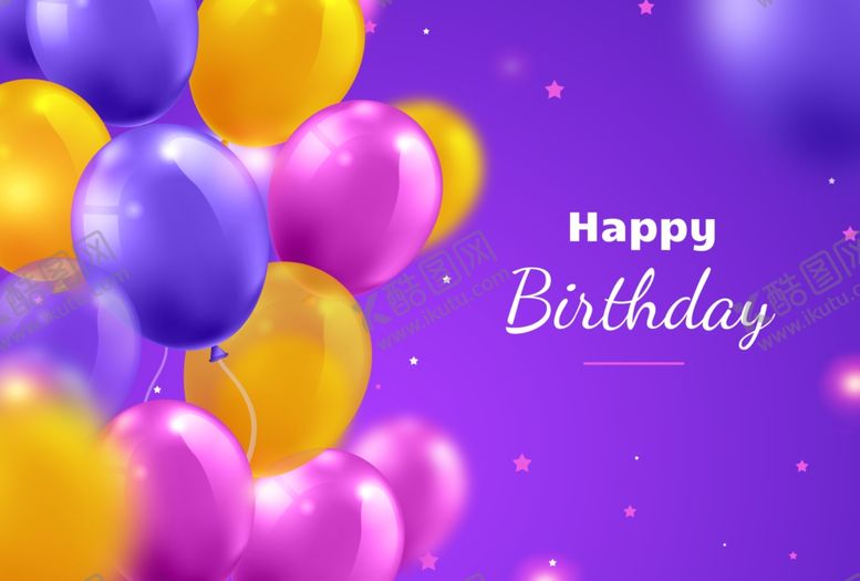 编号：79052109182206017222【酷图网】源文件下载-生日气球
