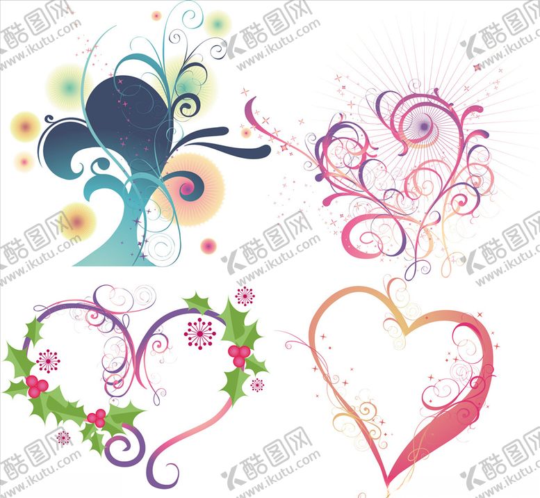 编号：26528110132242198853【酷图网】源文件下载-心形花纹花边