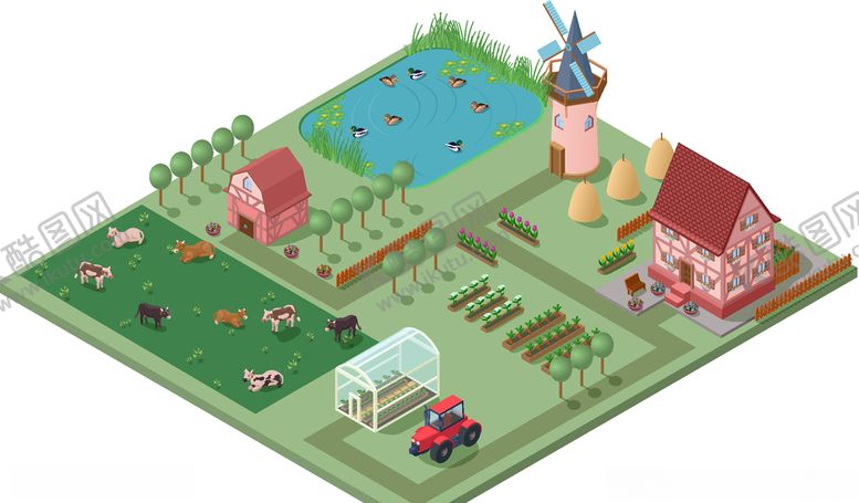 编号：44717609200039222851【酷图网】源文件下载-温室