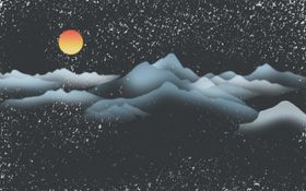 新中式现代创意茄子工笔装饰画