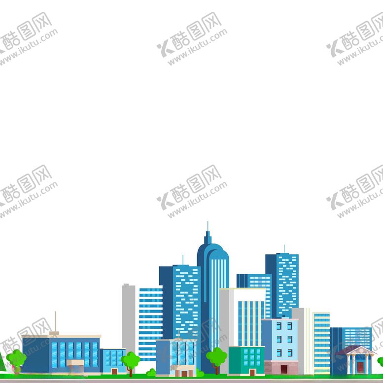 编号：92695102112128277098【酷图网】源文件下载-城市插画
