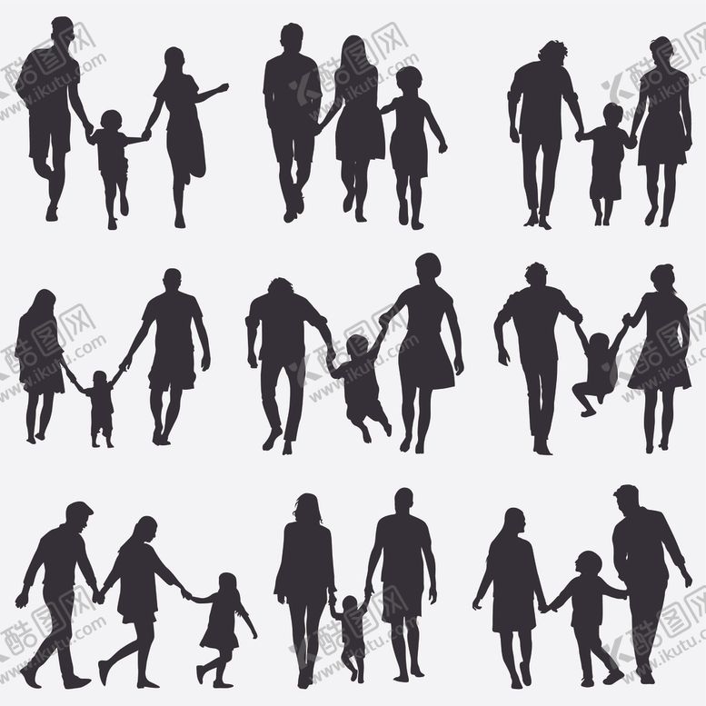 编号：42700109270403074285【酷图网】源文件下载-人物剪影