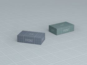3C电子产品纸盒包装效果图样机