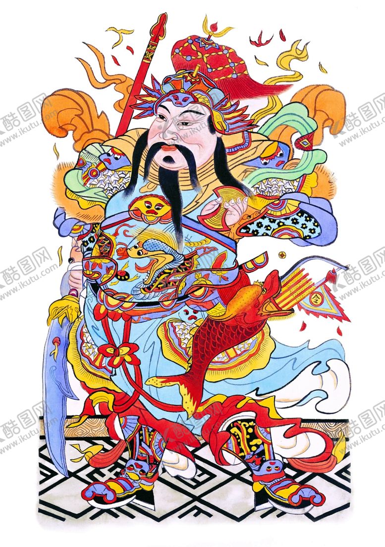 编号：43927703312105525618【酷图网】源文件下载-门神