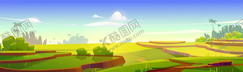 编号：01674210080345357894【酷图网】源文件下载-春天郊游背景