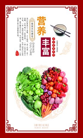 食堂展板