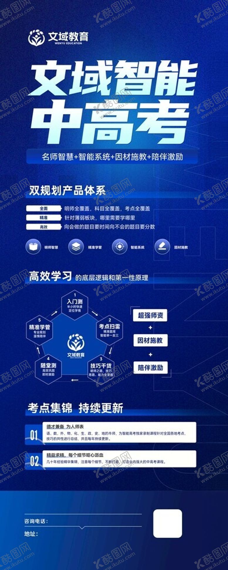 编号：74797911150238343193【酷图网】源文件下载-蓝色展架