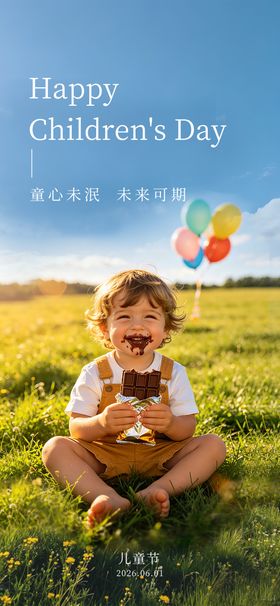 儿童节宣传海报