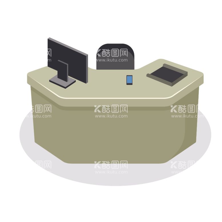 编号：48576312121809399128【酷图网】源文件下载-办公室矢量插画