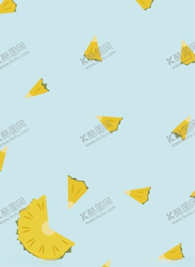 编号：72717109131149011116【酷图网】源文件下载-菠萝背景