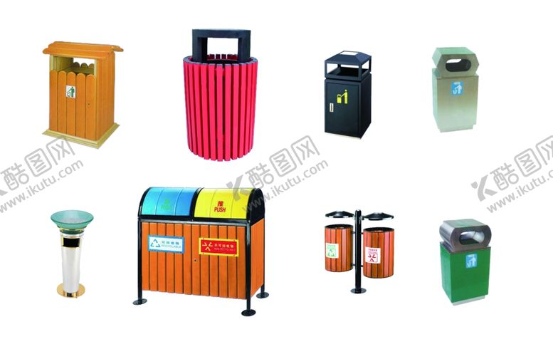编号：49784610161335143965【酷图网】源文件下载-垃圾桶素材图库