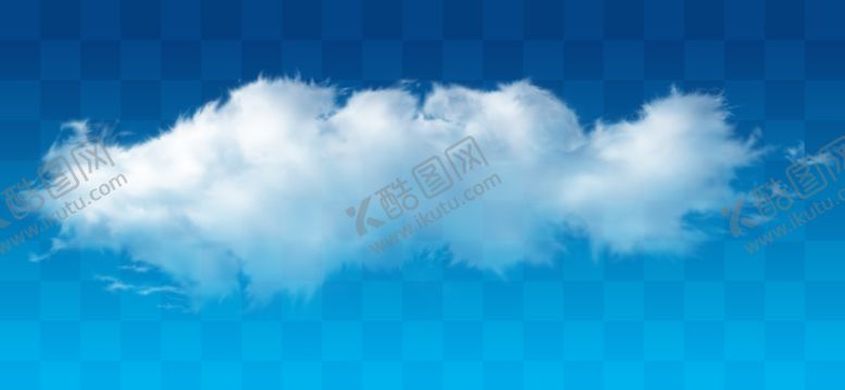 编号：64361810222008213426【酷图网】源文件下载-蓝色天空云朵背景图案