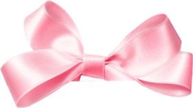 蝴蝶结礼物粉色合成海报素材