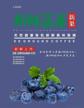 蓝莓海报