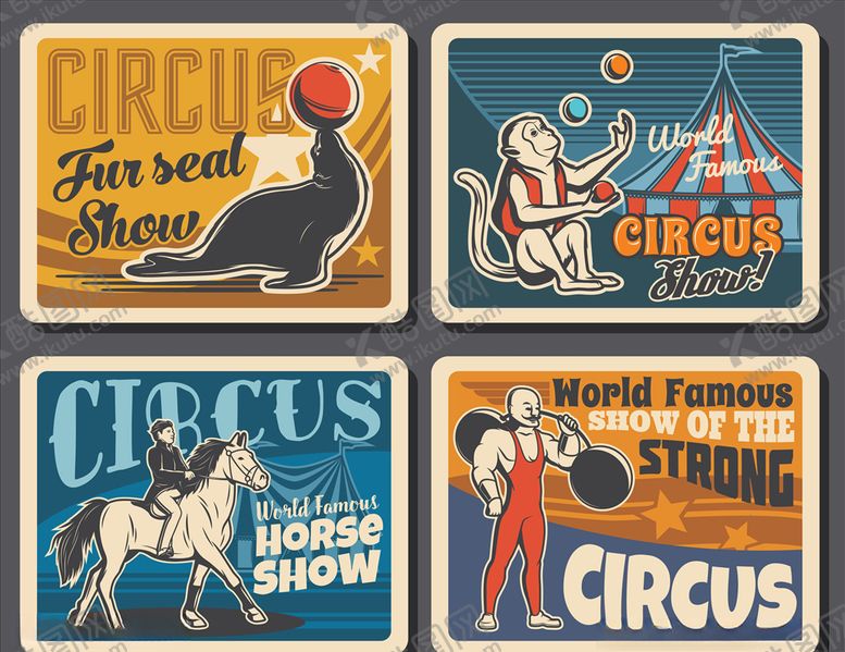 编号：83857509252314011966【酷图网】源文件下载-马戏团