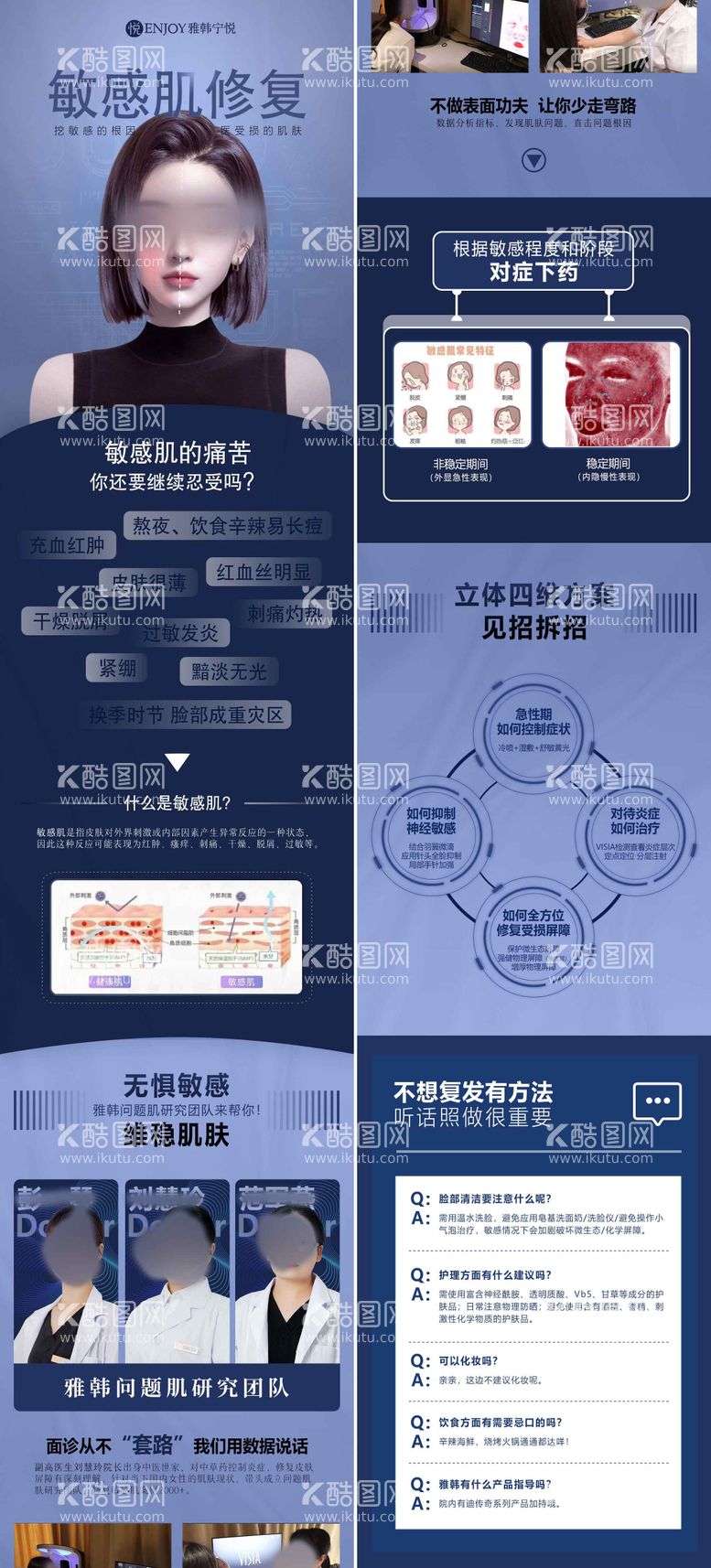 编号：95567311201714026072【酷图网】源文件下载-问题肌修复长图