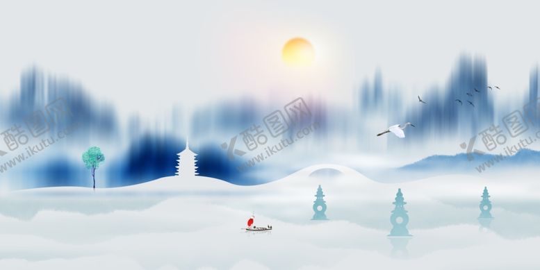 编号：66687211011500421124【酷图网】源文件下载-山水画