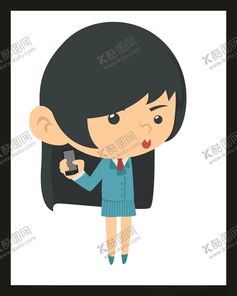 编号：86467501302021347976【酷图网】源文件下载-商务办公女孩
