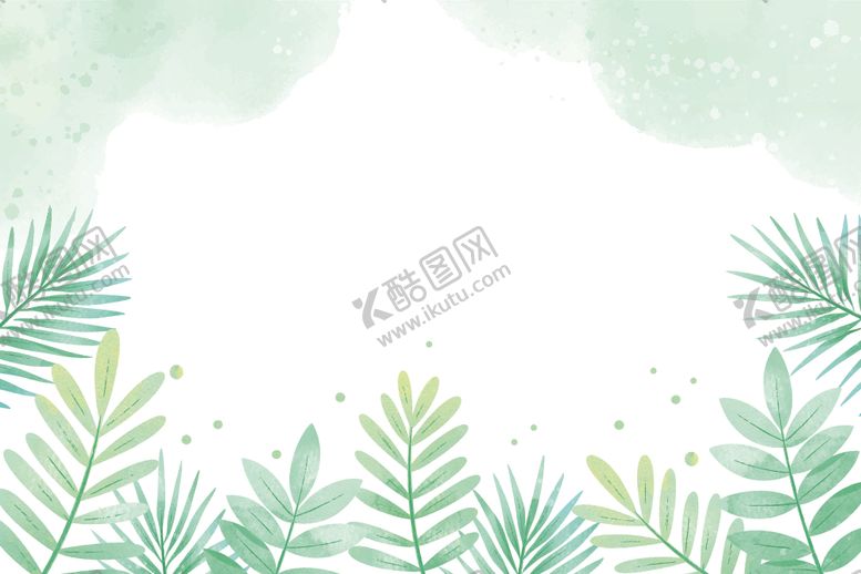 编号：35462209281836462409【酷图网】源文件下载-手绘花草背景图片