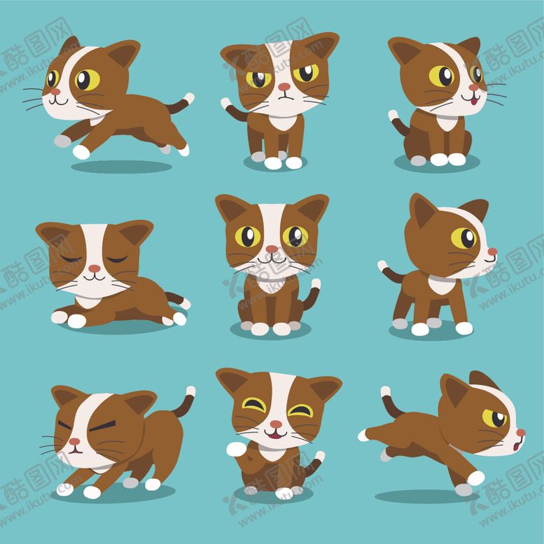 编号：44549709122122559032【酷图网】源文件下载-可爱小猫