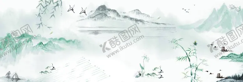 编号：58241710031517597263【酷图网】源文件下载-水墨背景