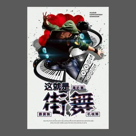 舞蹈培训海报