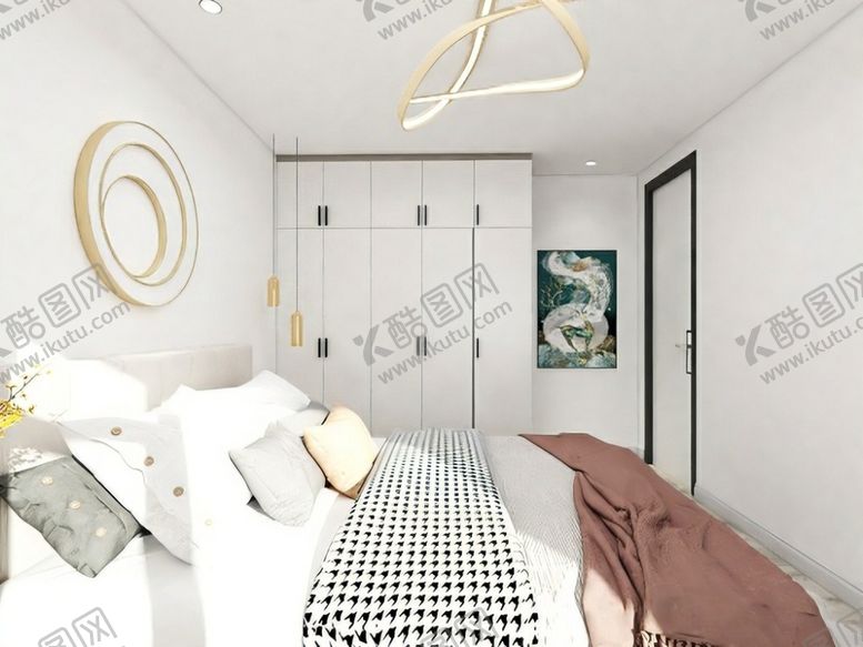 编号：77335309200958262359【酷图网】源文件下载-卧室效果图