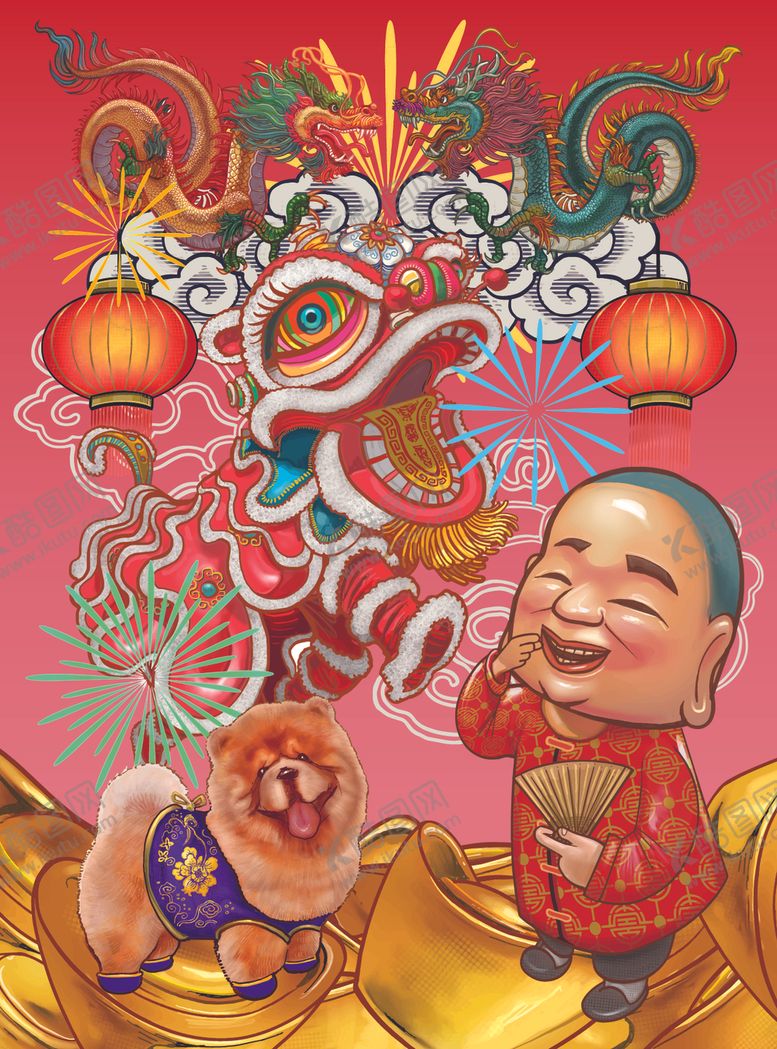编号：47046004270745263004【酷图网】源文件下载-过年