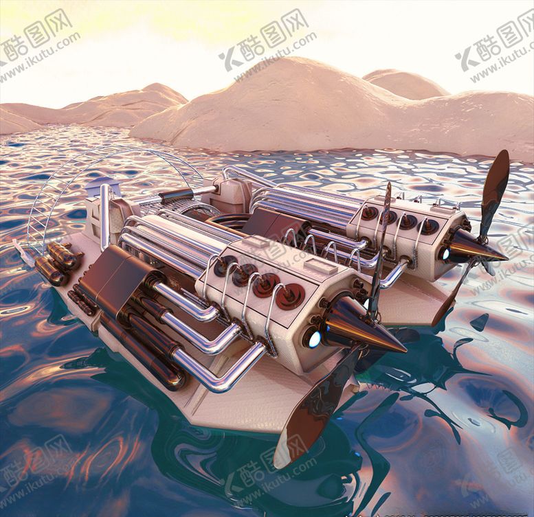 编号：58495606300906031894【酷图网】源文件下载-C4D特效设计科幻场景