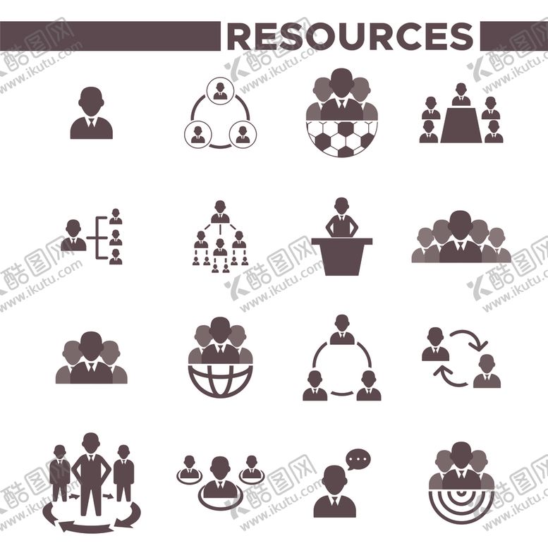 编号：80580509281849479173【酷图网】源文件下载-商务图标